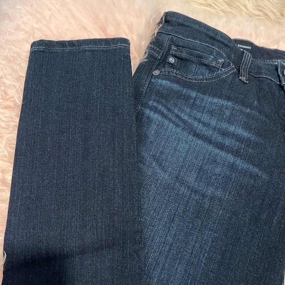 AG ADRIANO GOLDSCHMIED:the Farrah Skinny - High Rise Skinny Sz: 24R - Picture 11 of 11